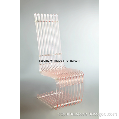 Lucite Glass Chair